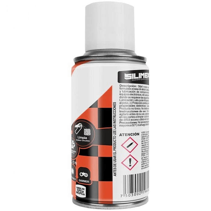Lubricante Limpiador Silimex Silijet E-Plus Dielectrico 170ml.
