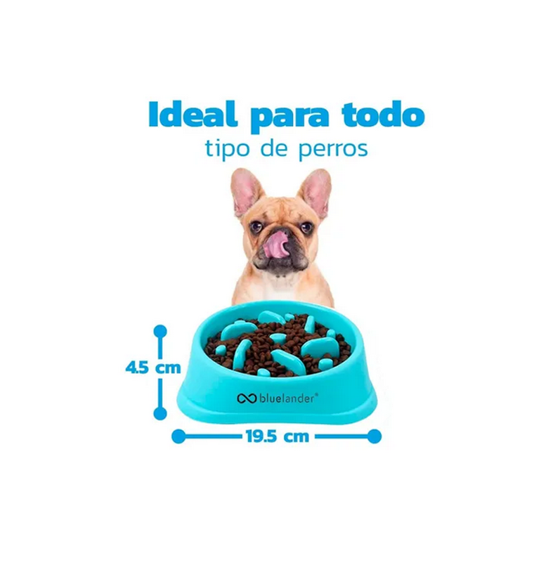 Plato Para Perro Alimentación Lenta Antiasfixia Slow Feed