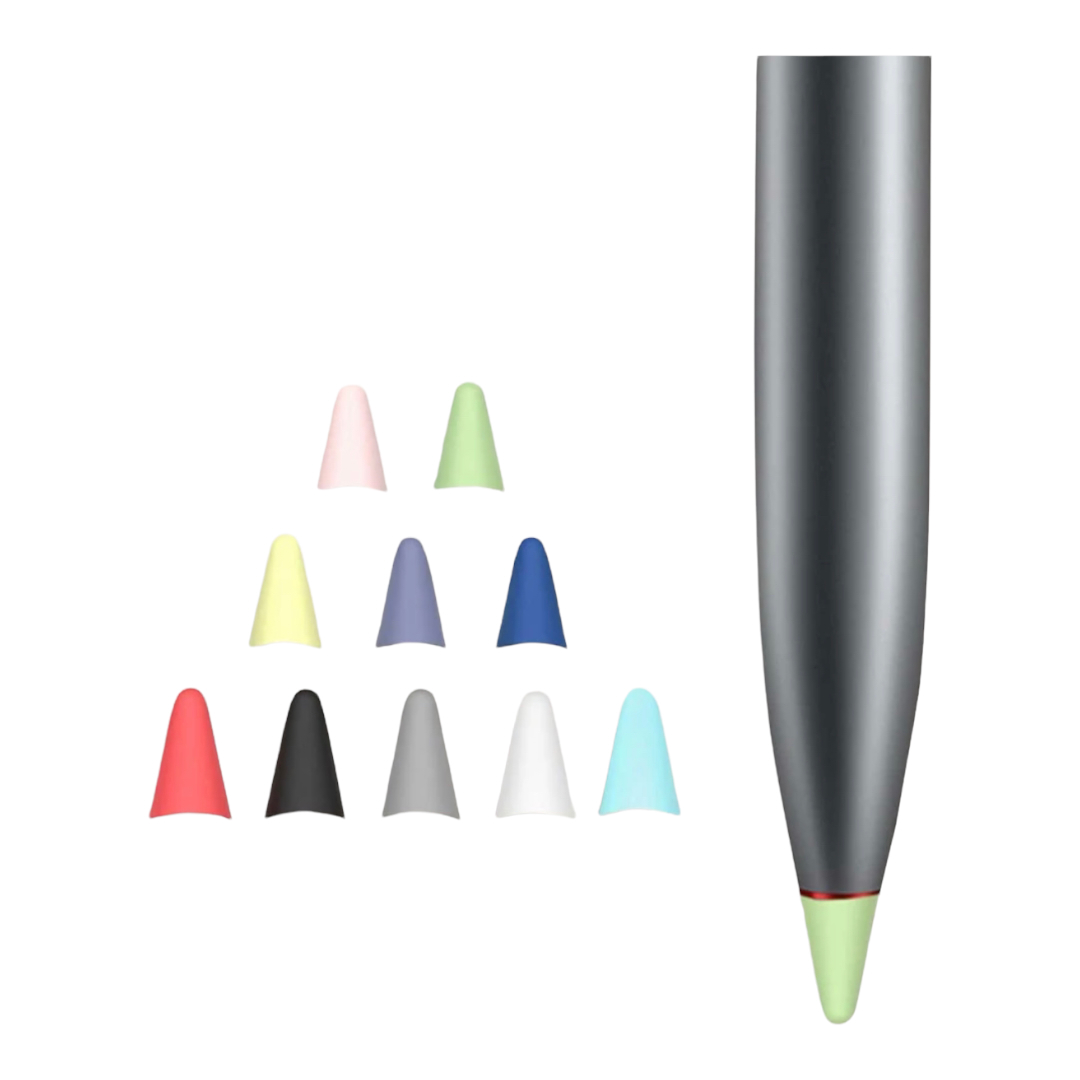 Paquete de 10 fundas para puntas de lápiz para iPad Pencil, compatible con  Apple Pencil de 1.ª generación/lápiz de 2.ª generación, funda para puntas  de lápiz para dibujar y escribir, silicona antideslizante