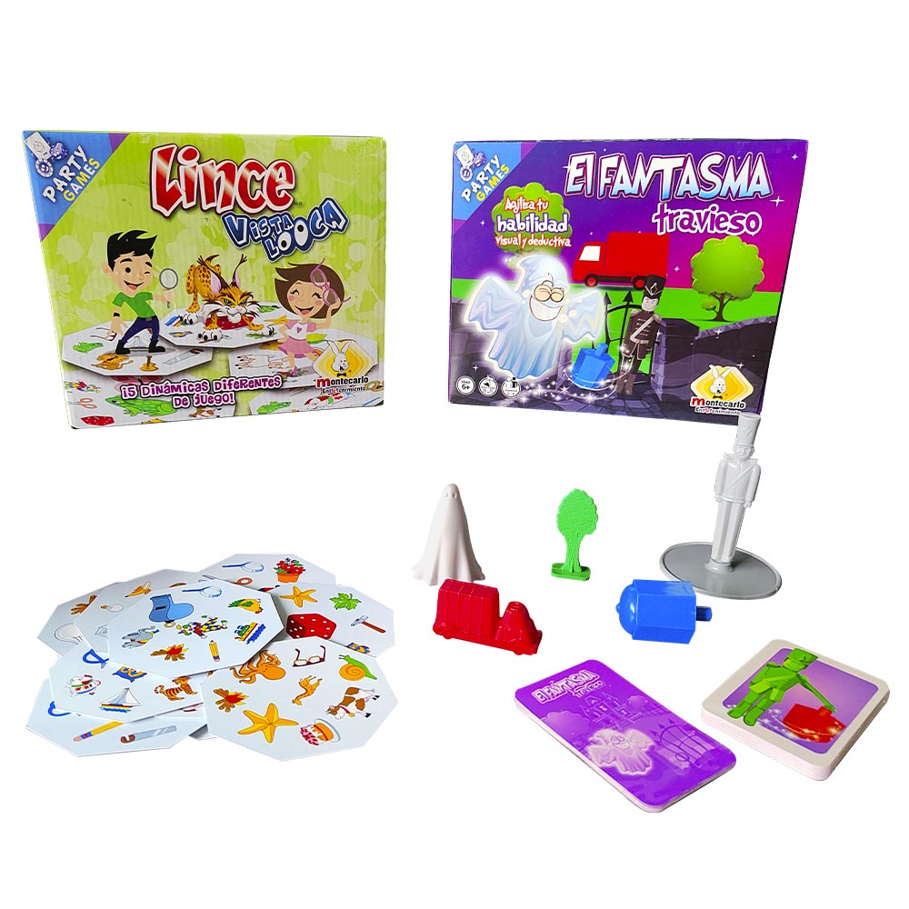 Fantasma Travieso Con Vista Loca Montecarlo Juego De Mesa