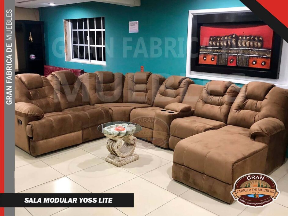 Sala Modular Esquinera Yoss Con 1 Asiento Reposet