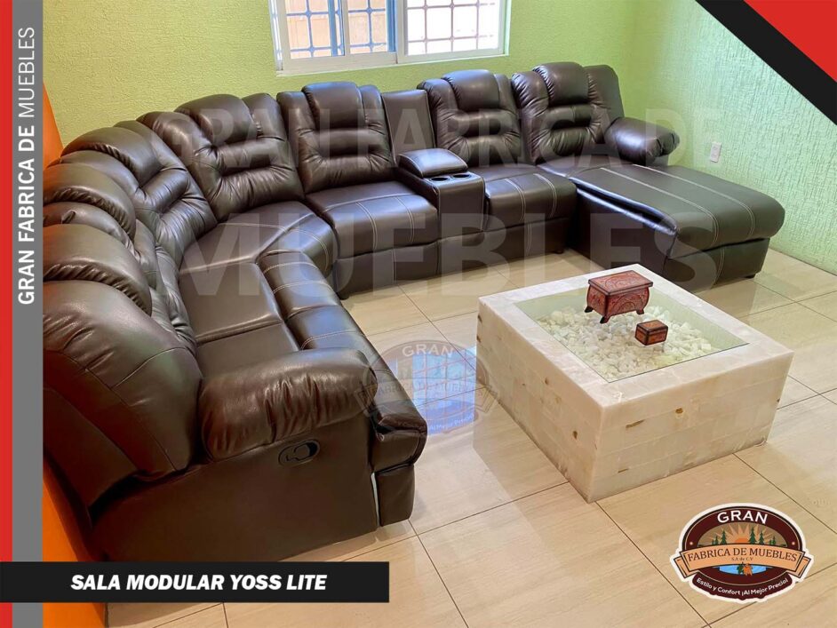 Sala Modular Esquinera Yoss Con 1 Asiento Reposet