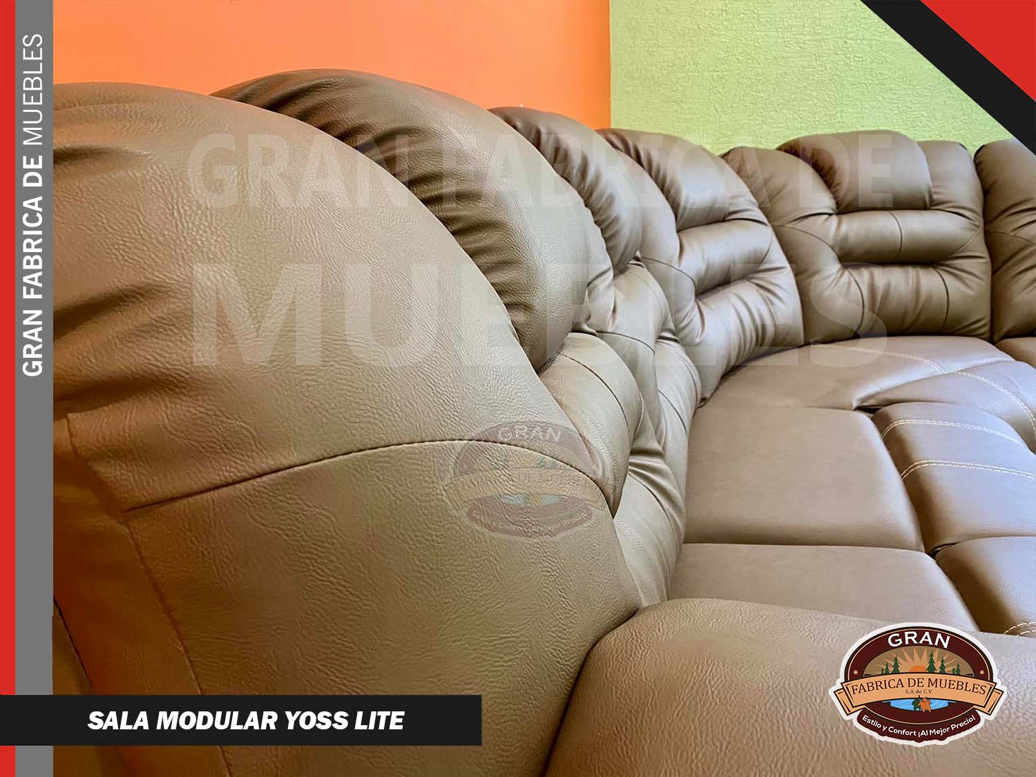 Sala Modular Esquinera Yoss Con 1 Asiento Reposet