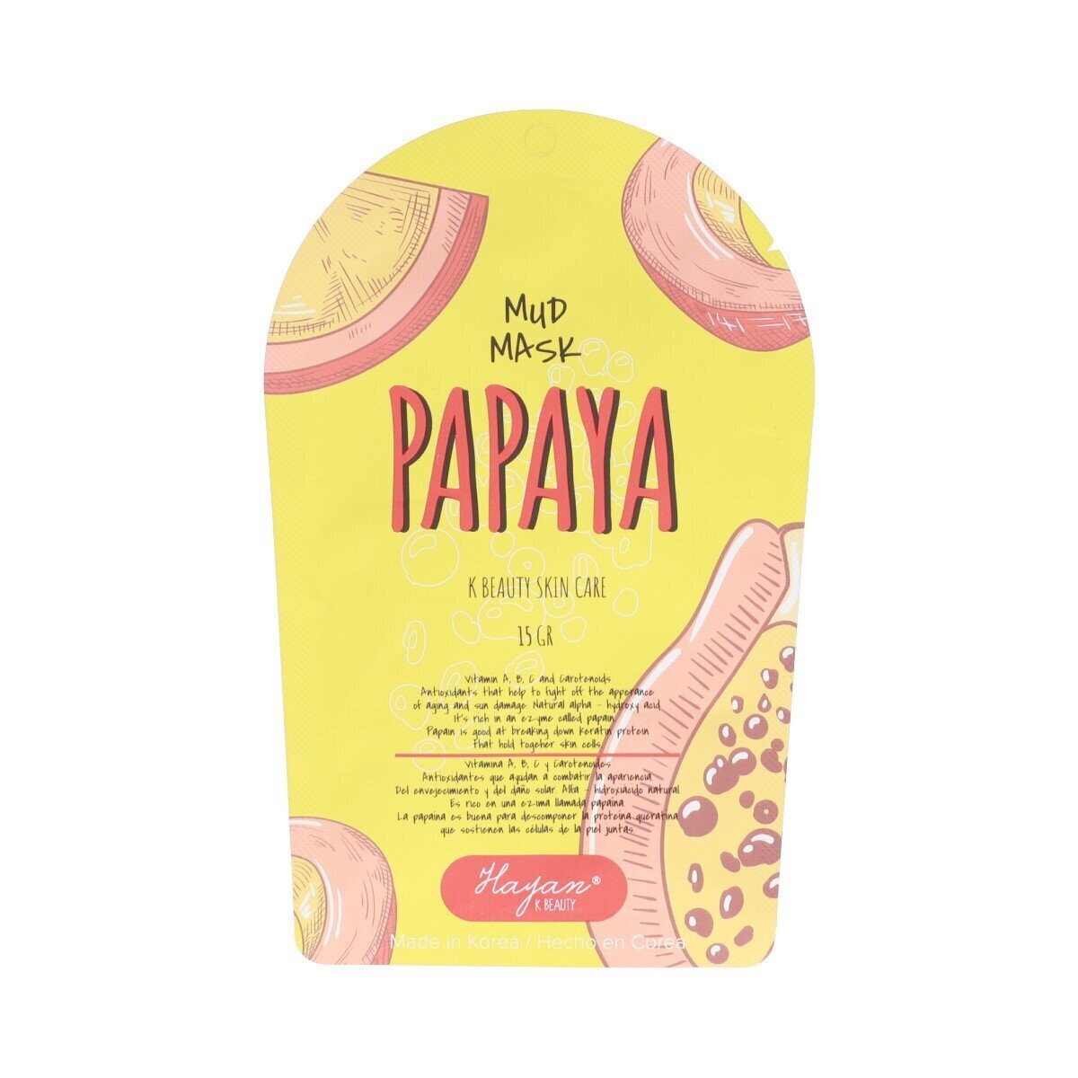 Mascarilla de Papaya - Hayan K Beauty