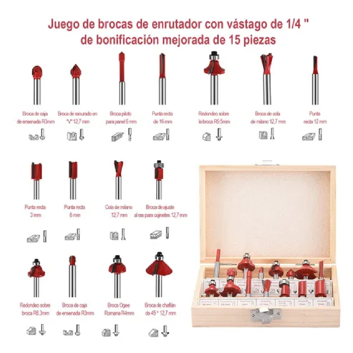 Router Madera Recortadora Rebajadora 6 Velocidades Variables