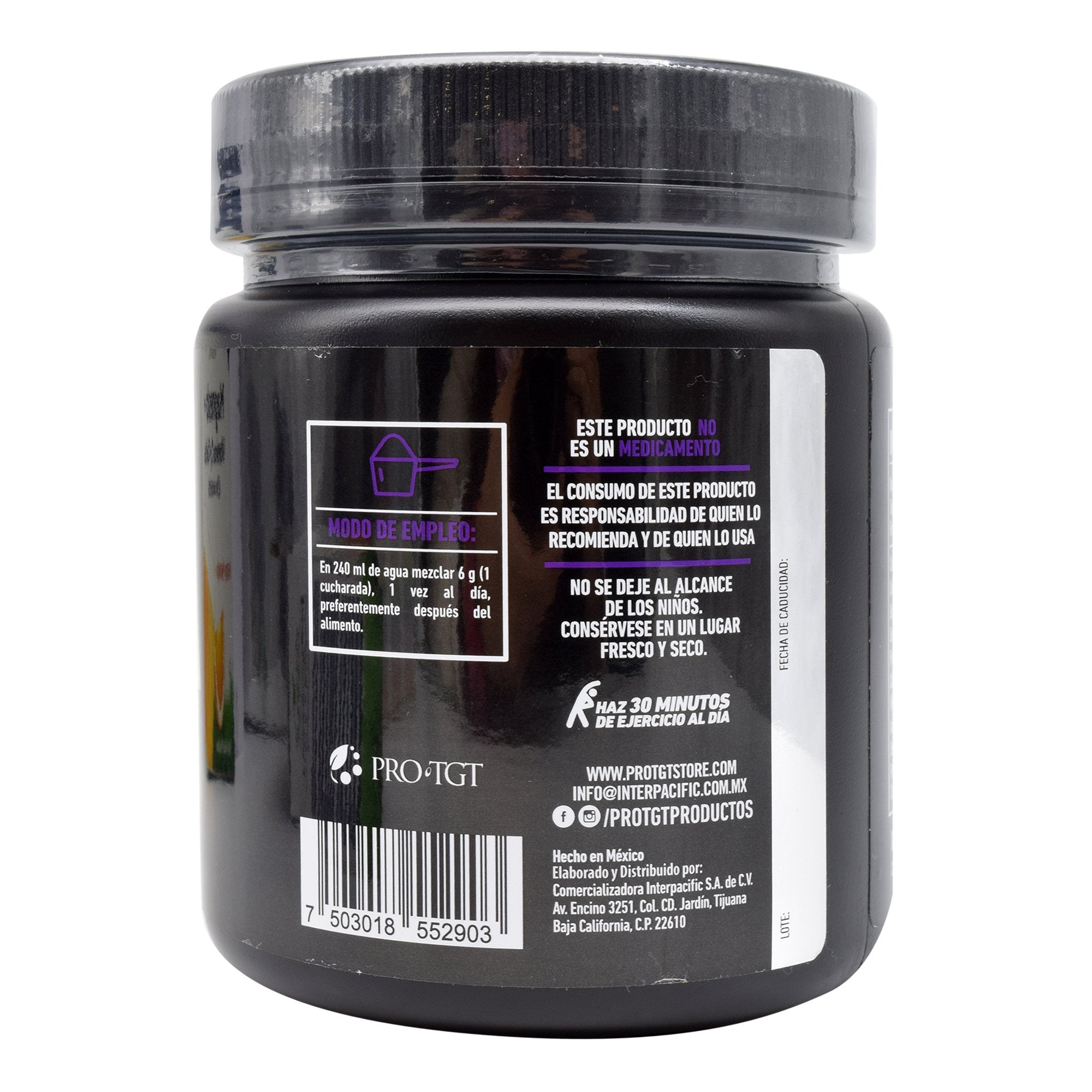 Creatina Monohidratada ProTGT 250 Grs.