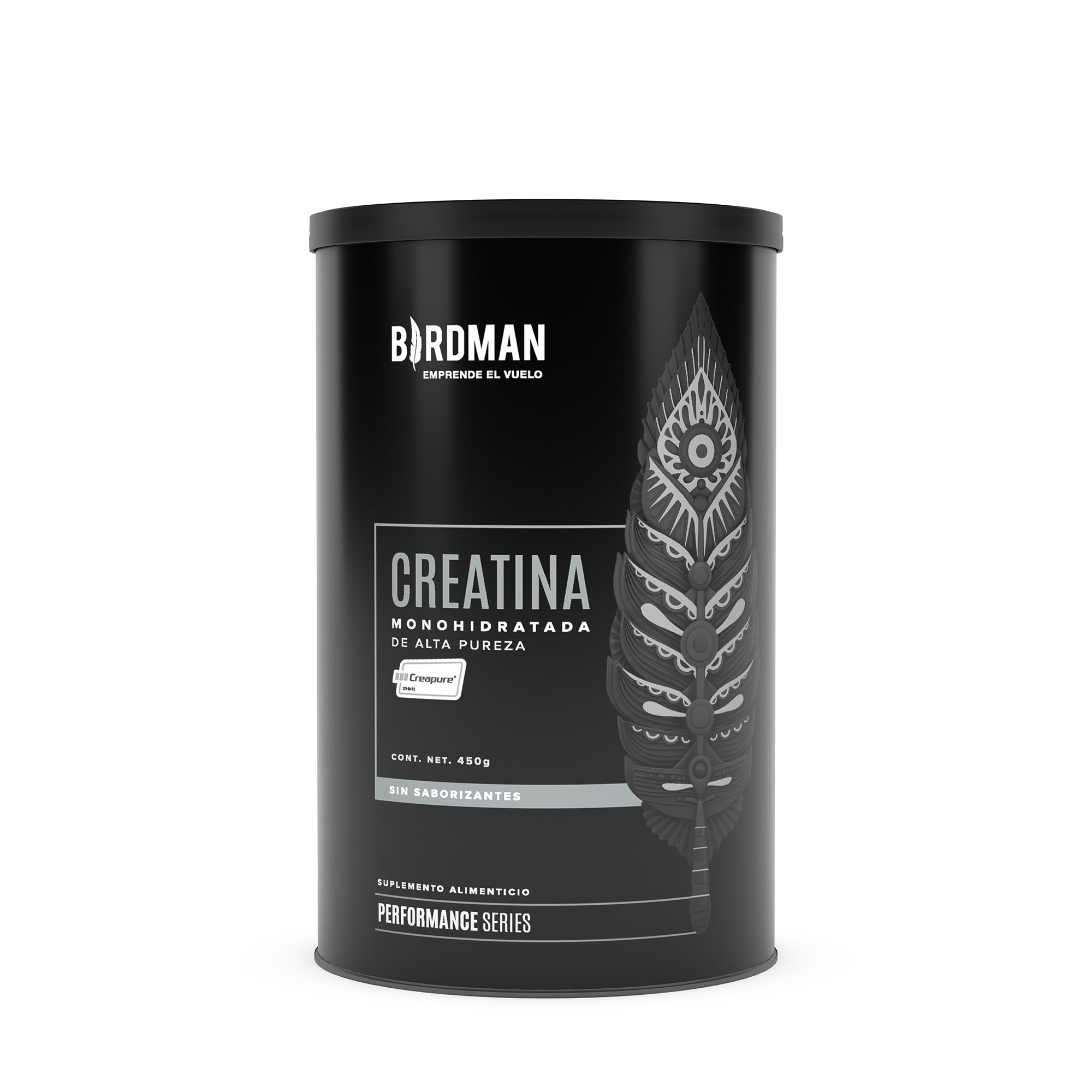 Creatina Monohidratada De Alta Pureza Birdman 450 grs