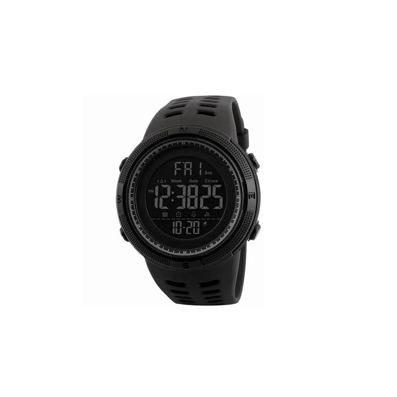 Reloj Digital Deportivo Negro Skmei con Iluminacion.