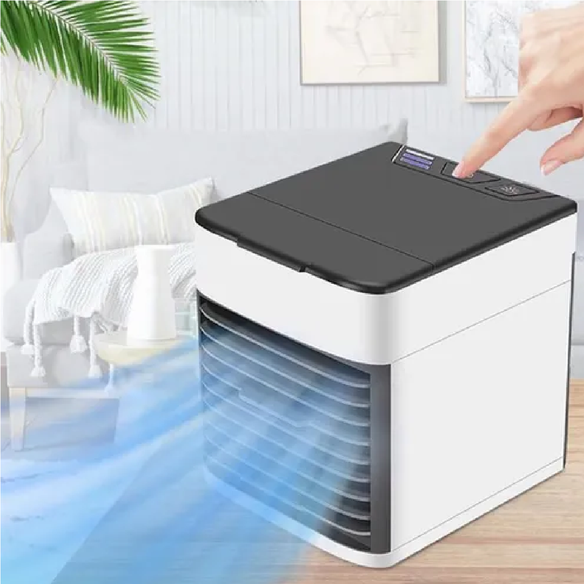 Mini Aire Acondicionado Portatil Enfriador Blanco