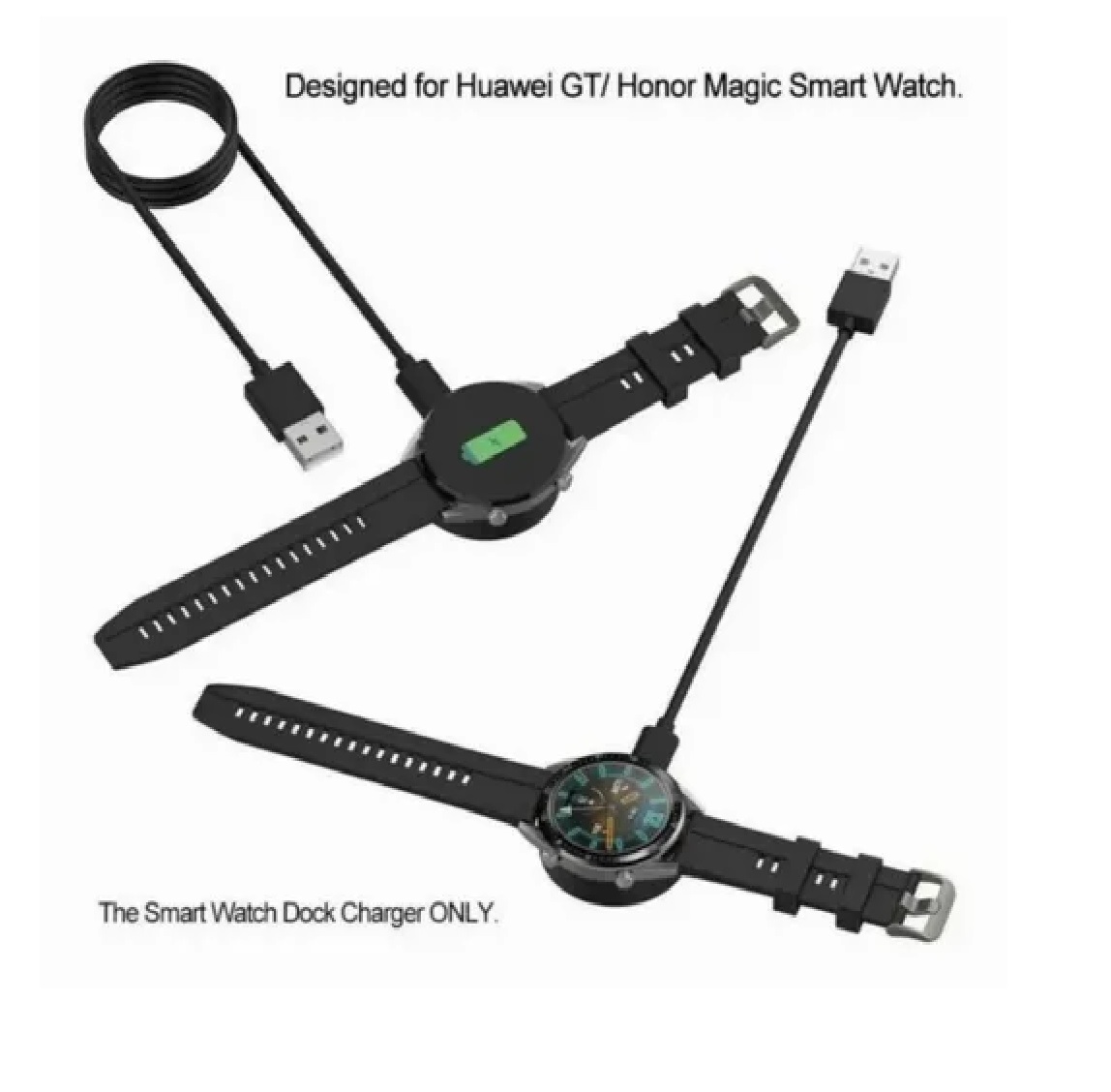 Base De Carga Para Reloj Inteligente Negro