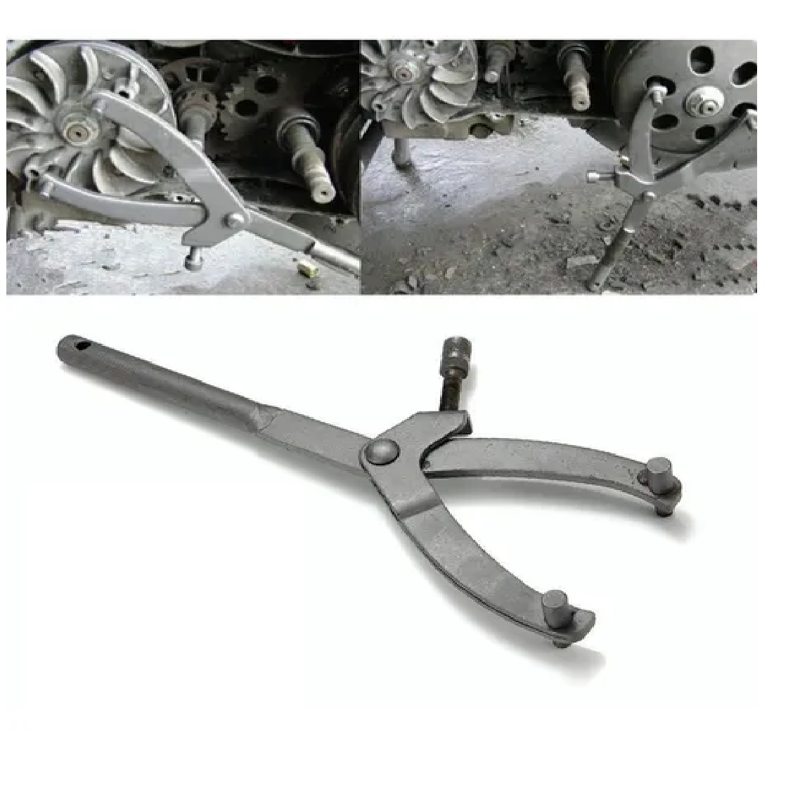 Llave Y Extractor De Clutch Polea Embrague Centrifugo Motos