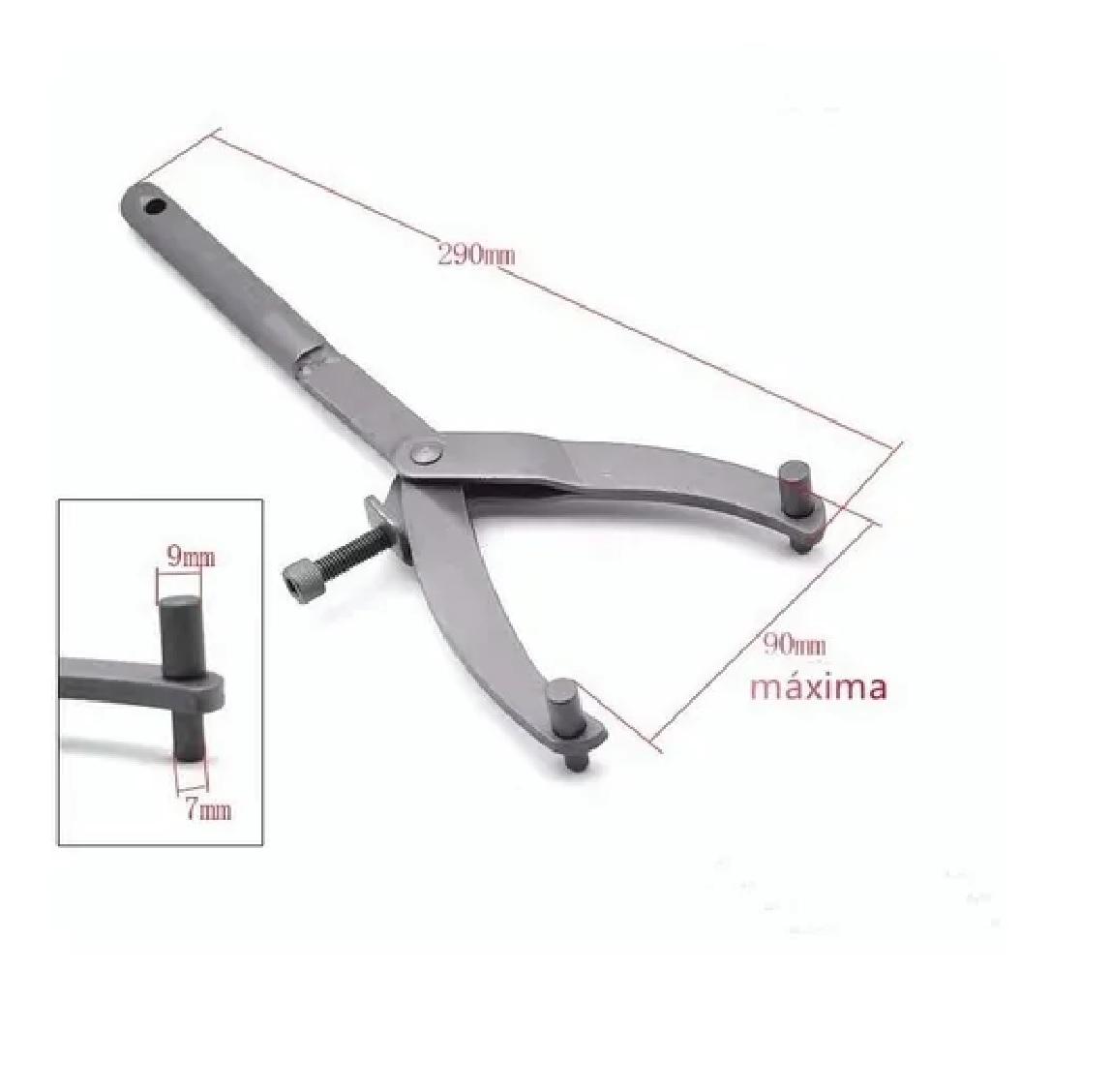 Llave Y Extractor De Clutch Polea Embrague Centrifugo Motos