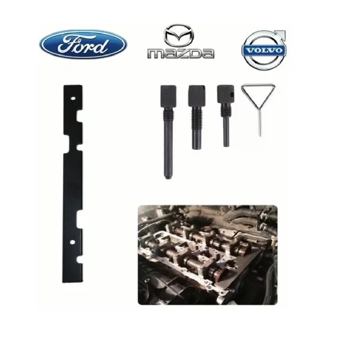 Herramienta Para Sincronizar Motores Ford, Mazda Y Volvo