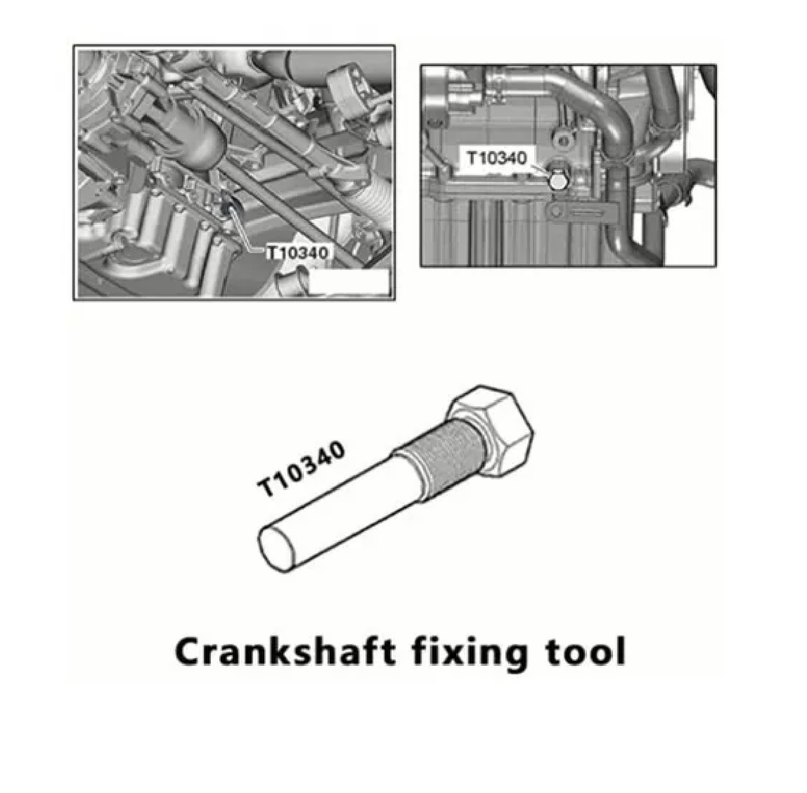 Herramienta Para Sincronizar Vw Vento, Motor 1.4 Y 1.6 Fsi