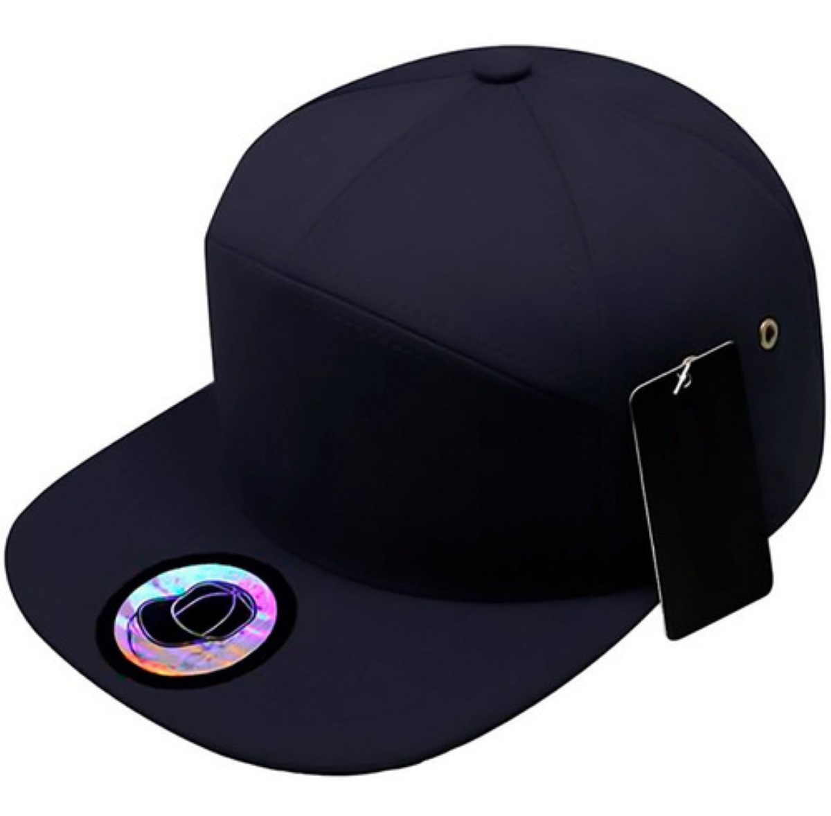Gorra Plana Lisa Unitalla 7 Paneles Azul Oscuro 