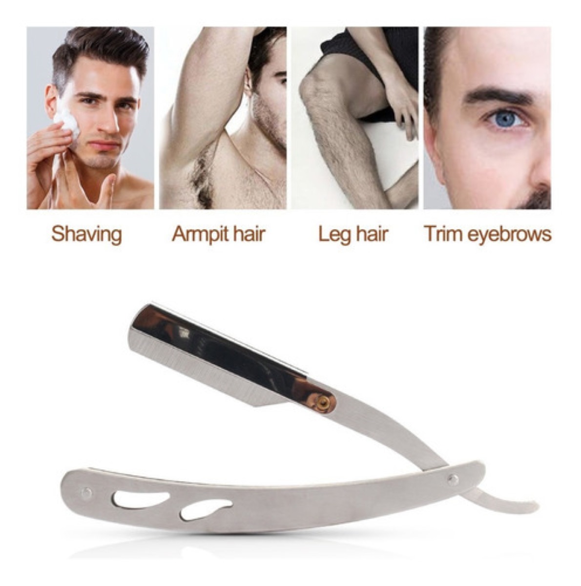 Kit De Cuidado De Barba Para Hombres Con Estuche 12 Pz