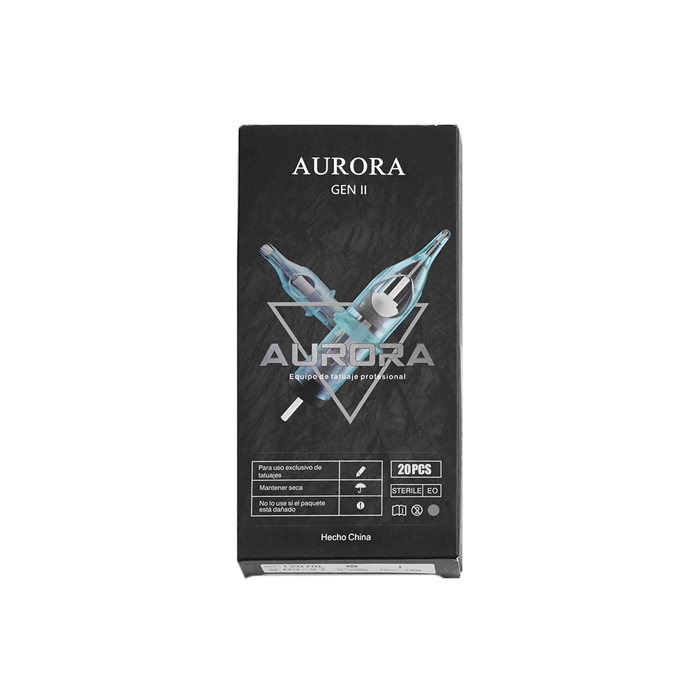 Cartuchos Para Tatuar Aurora Premium Para Lineas Y Contornos