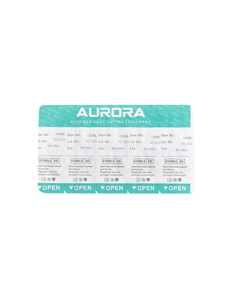 Cartuchos Para Tatuar Aurora Premium Para Lineas Y Contornos