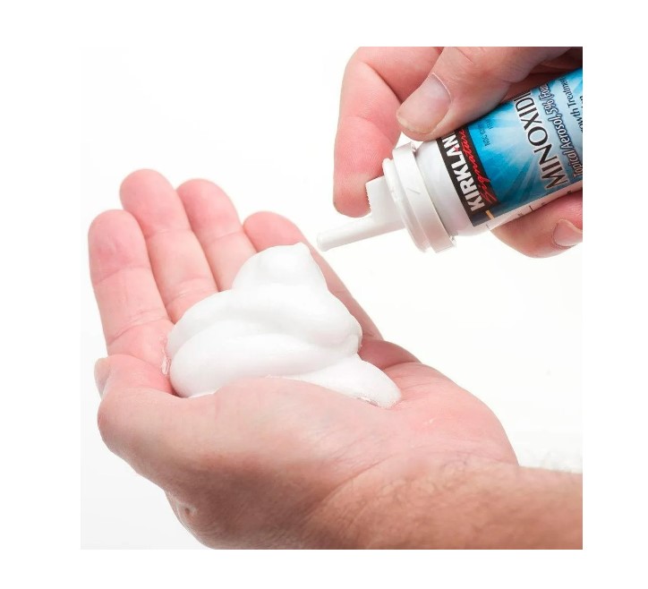 Minoxidil Kirkland 5% Foam Espuma para Perdida de Cabello Tratamiento 6 Meses