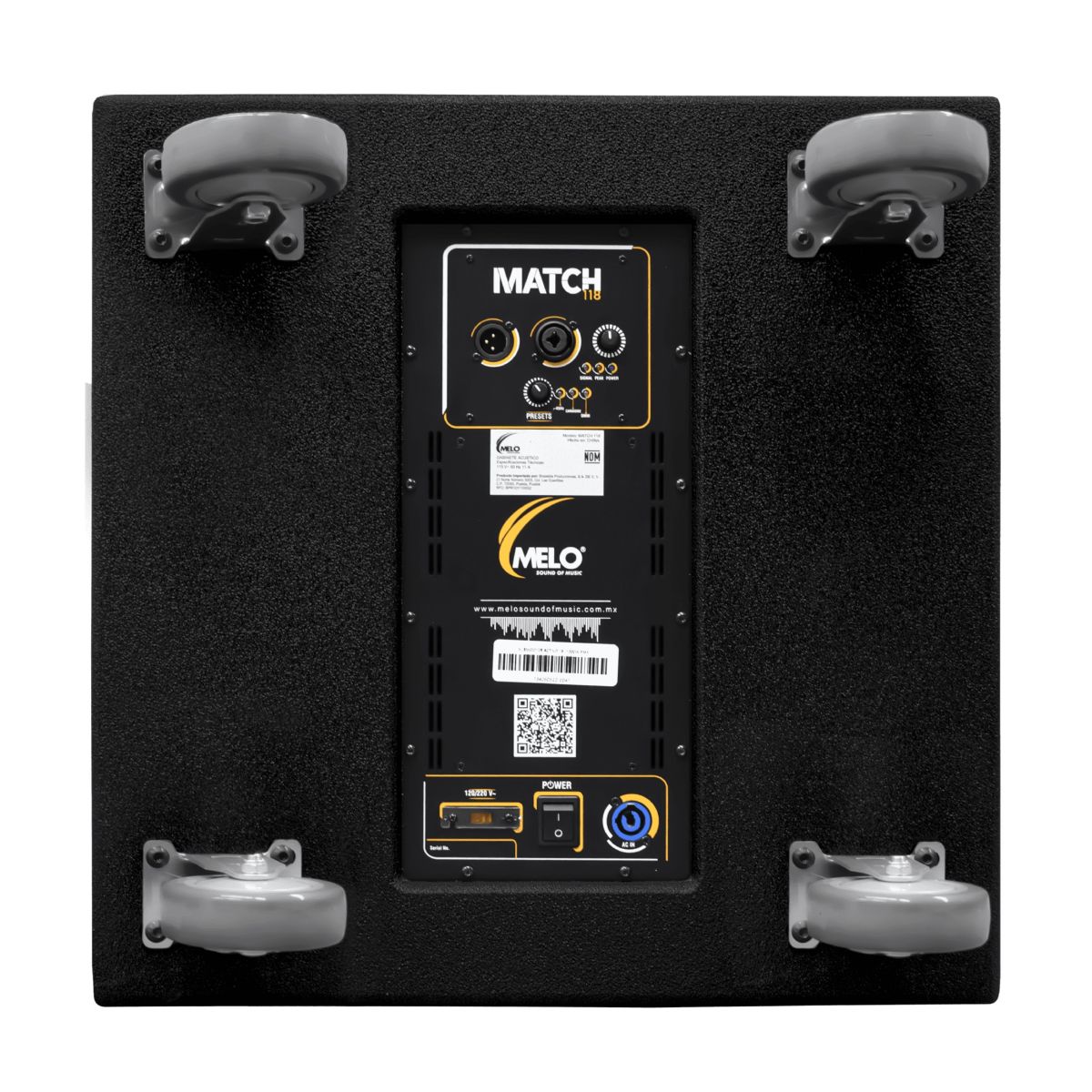 Subwoofer MELO Match 118 De 18 Pulgadas P/arreglo Lineal