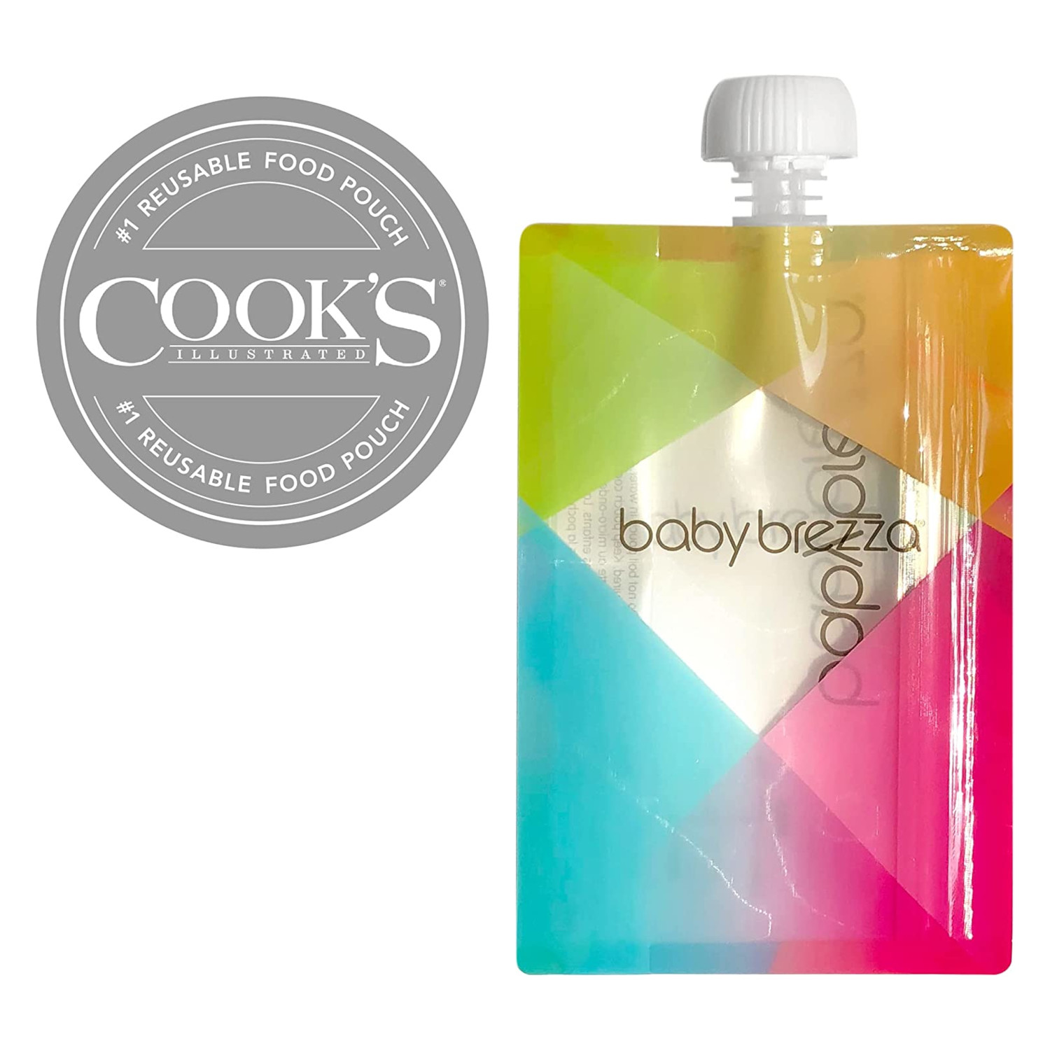 Bolsa Reusable para Papillas, Alimentos del Bebé, Capacidad 7oz C/Bolsa, 10 Bolsas