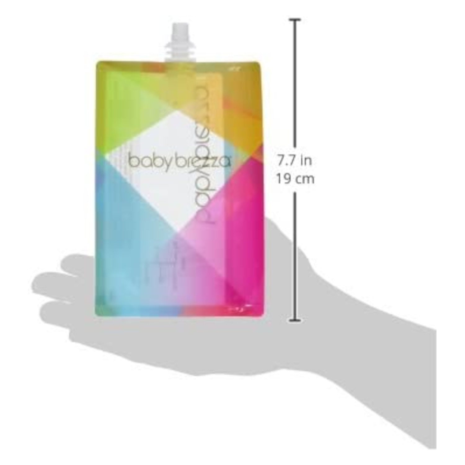 Bolsa Reusable para Papillas, Alimentos del Bebé, Capacidad 7oz C/Bolsa, 10 Bolsas