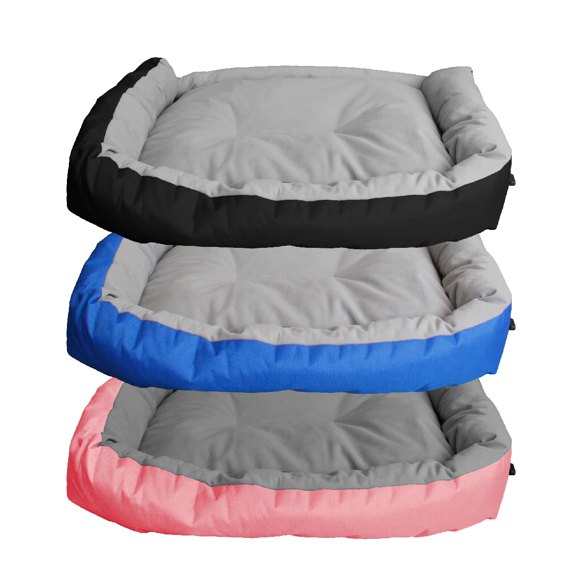 Cama para Perros Antiestres Modelo Plaicy, Camitas para Perros Chicos Marca Pets Red Baboon