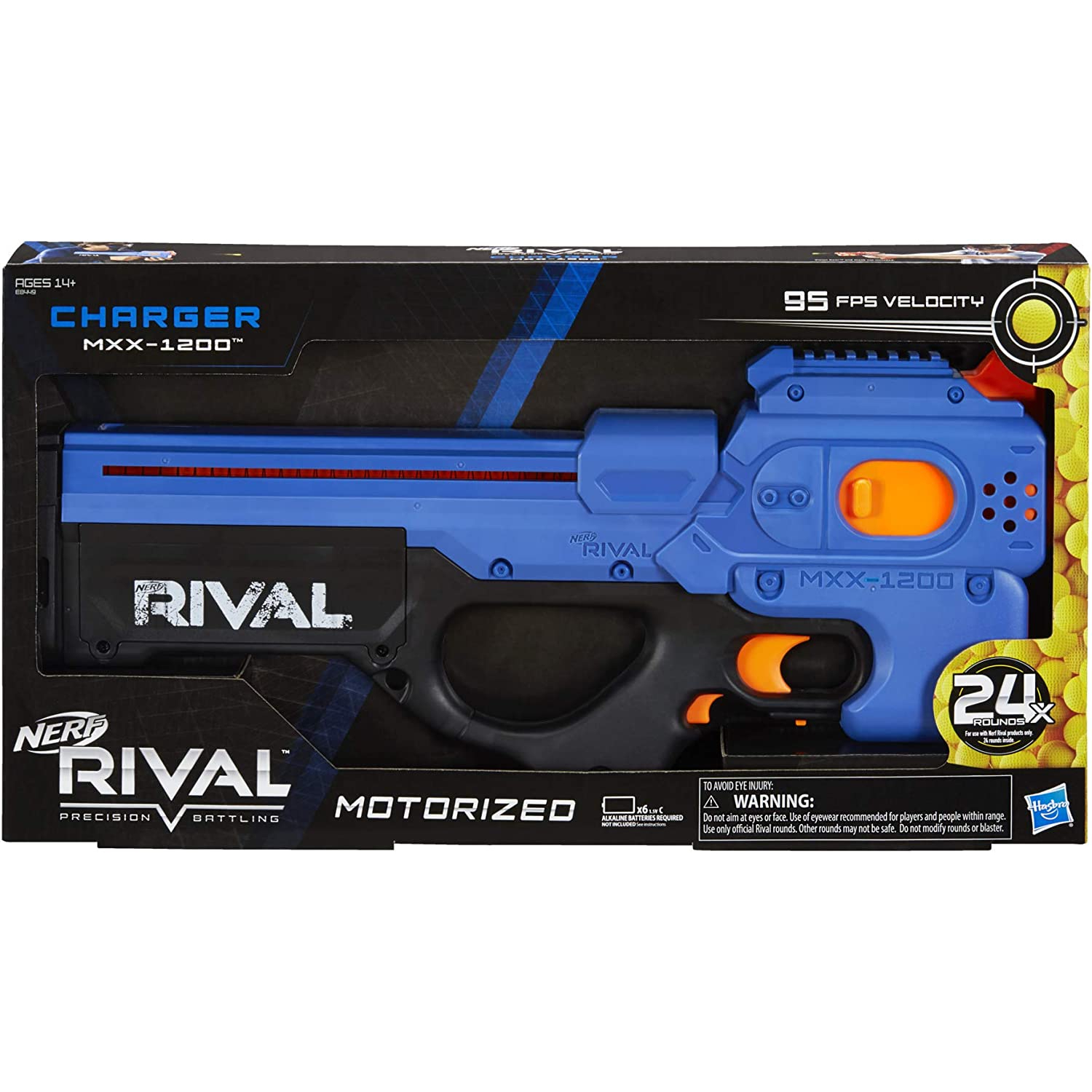 Nerf Rival Charger MXX-1200 Lanzador motorizado