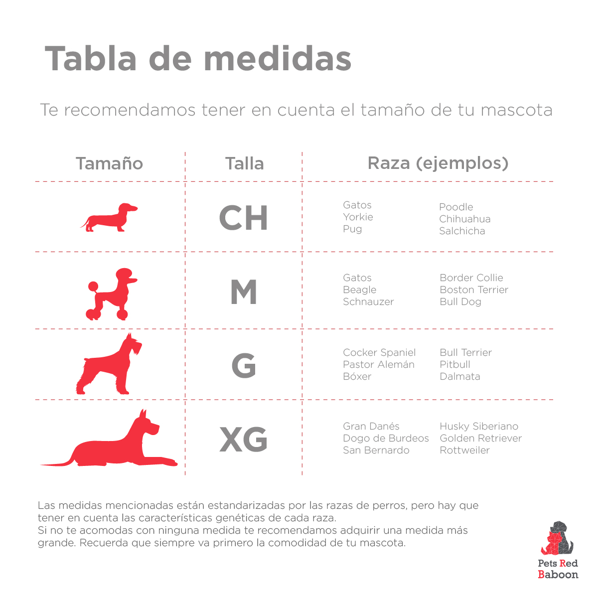 Cama para Perros Antiestres Modelo Plaicy, Camitas para Perros Chicos Marca Pets Red Baboon