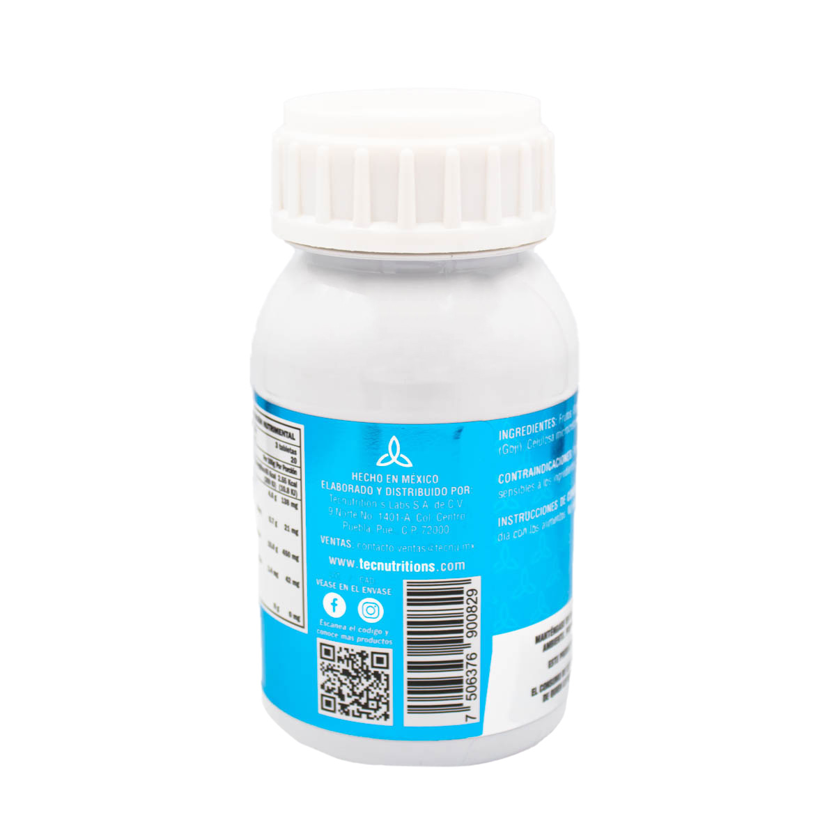 Suplemento alimenticio, Bayas de Goji, 100% natural con antioxidantes, 60 tabl