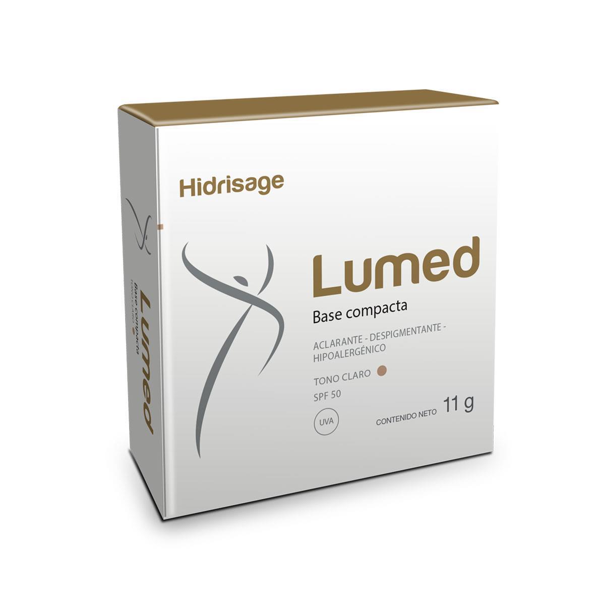 Lumed Base Compacta Aclarante Despigmentante Tono Claro FPS50