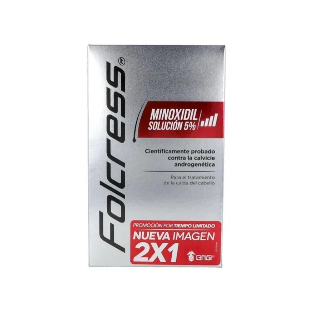 Folcress 5% 2X1 Tratamiento para cabello 60ml