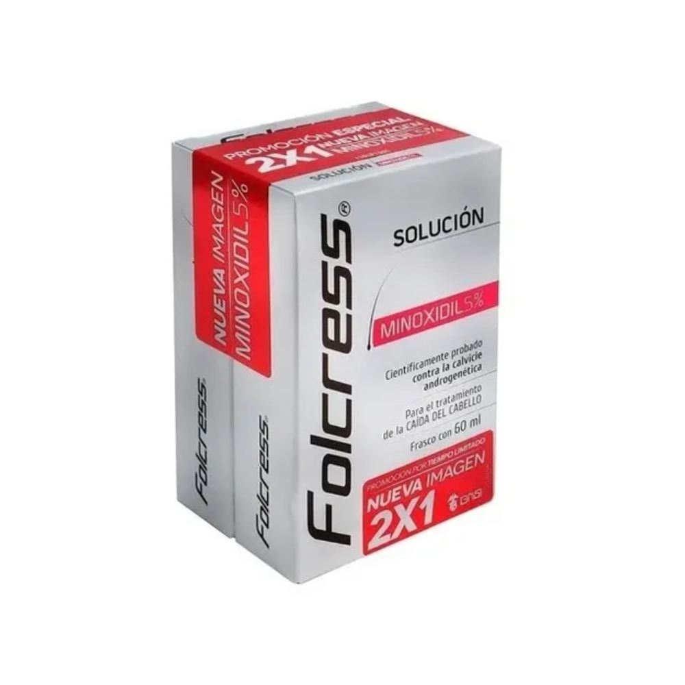 Folcress 5% 2X1 Tratamiento para cabello 60ml