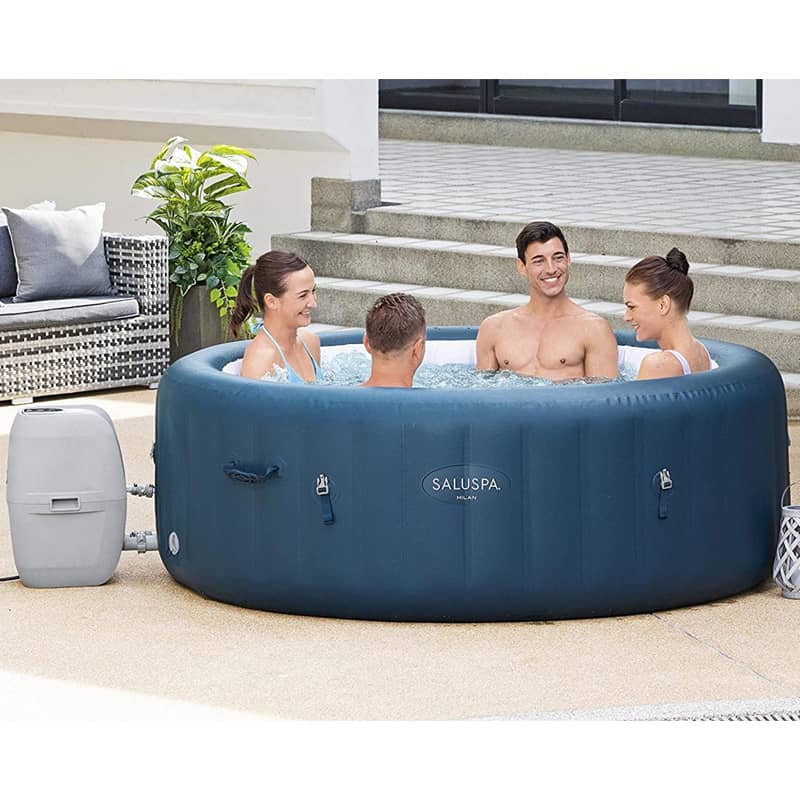 Alberca Jacuzzi Spa Hidromasaje Inflable 4 Personas Bestway