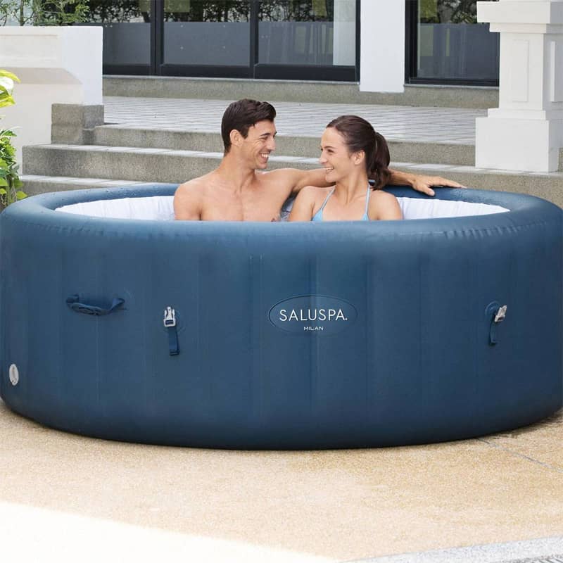 Alberca Jacuzzi Spa Hidromasaje Inflable 4 Personas Bestway