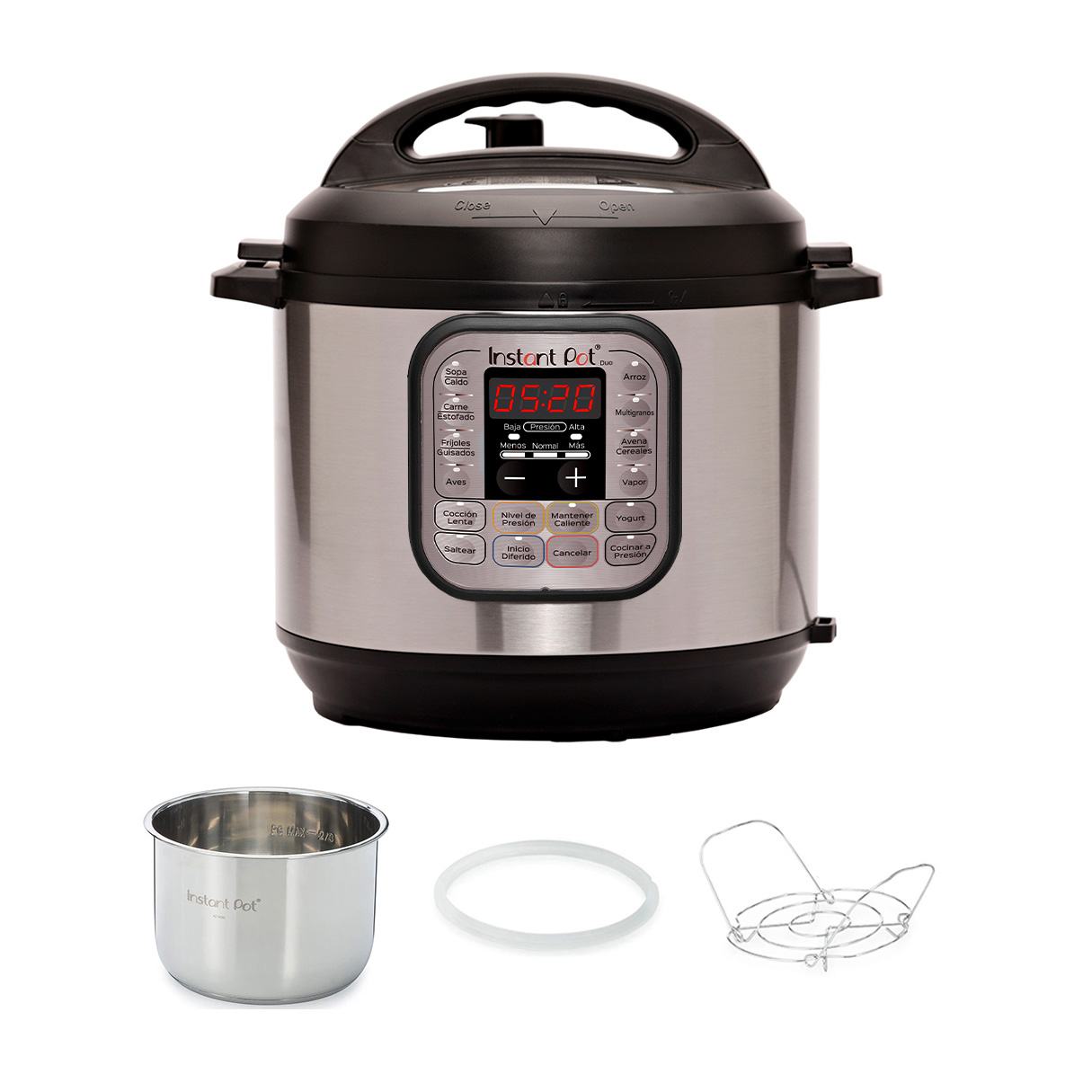 Olla de presión multifuncional eléctrica Instant Pot Duo 80 (8 litros)