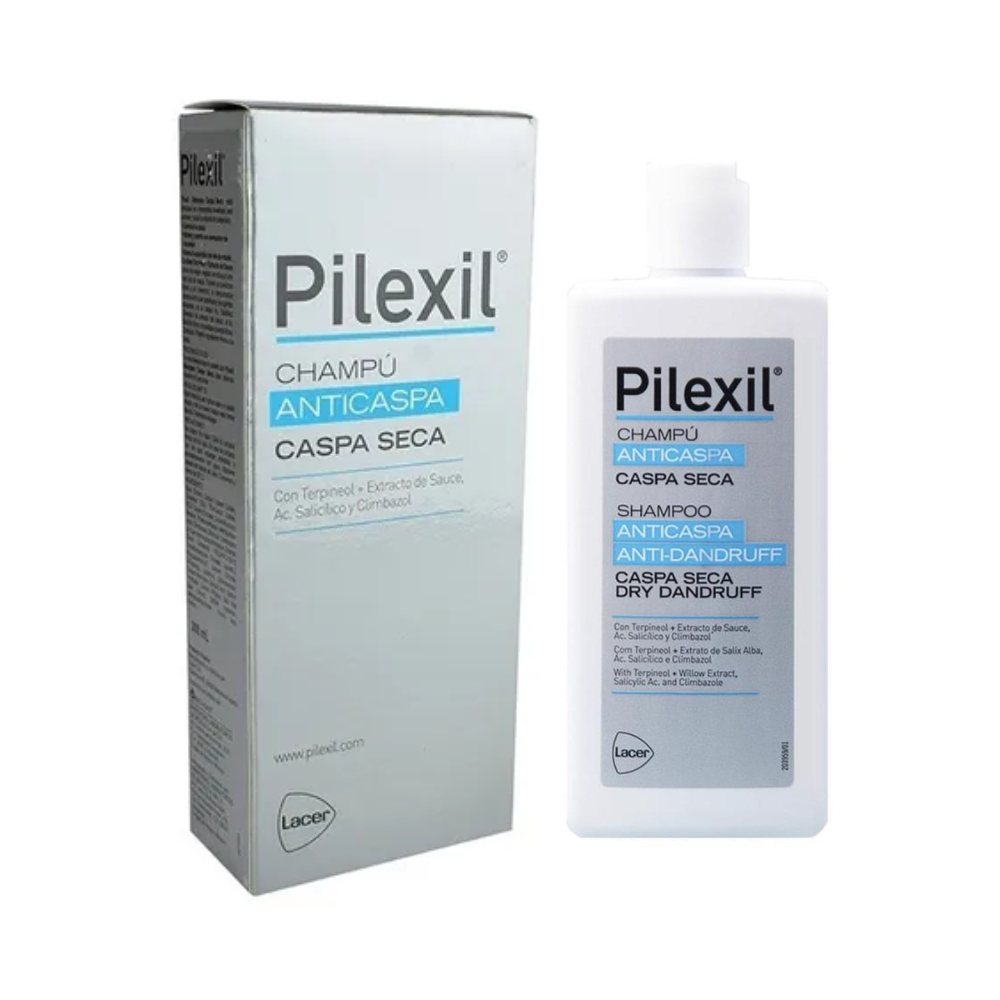 Pilexil Shampo Anticaspa Seca 300 ml