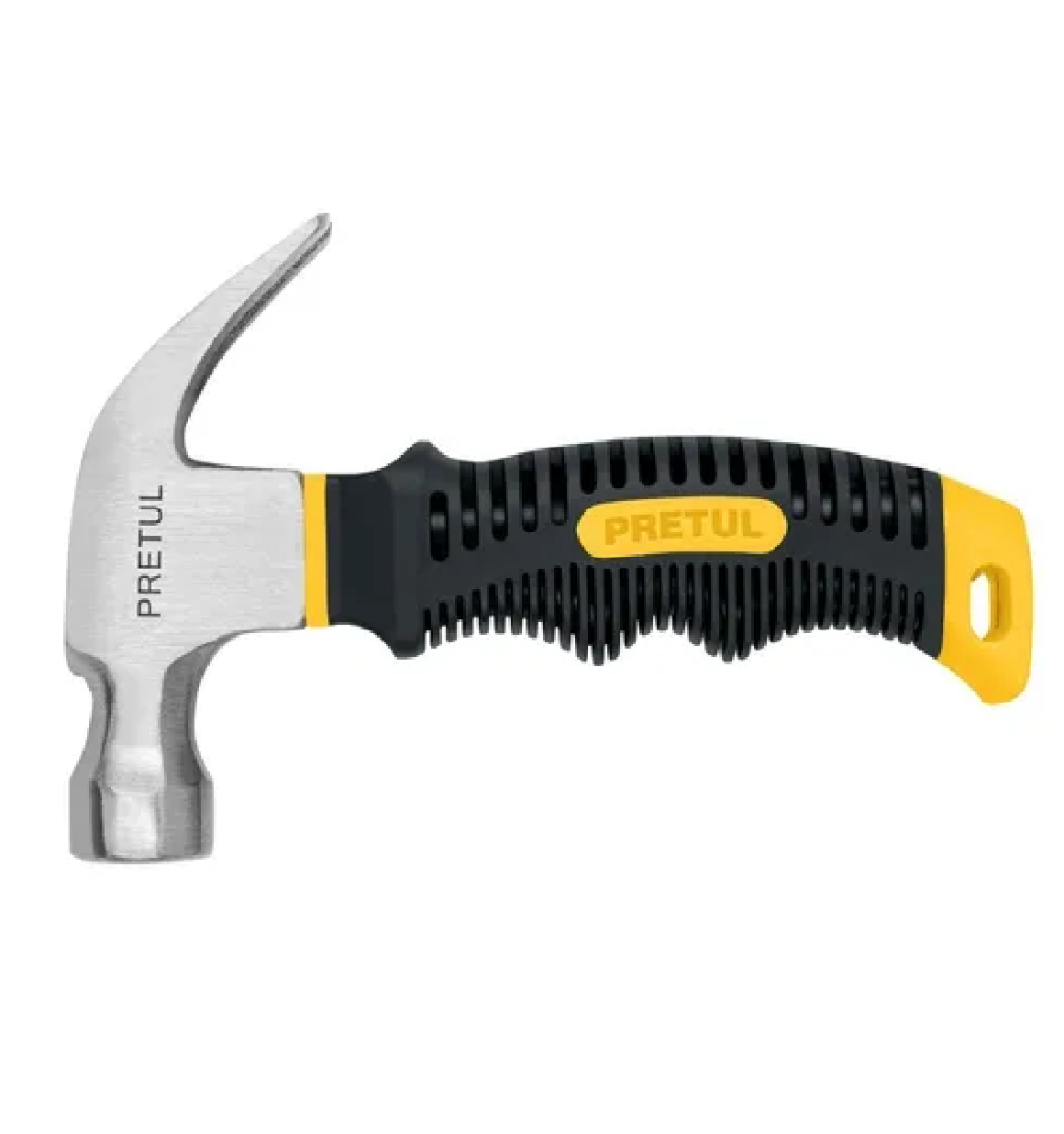 Martillo 10 Oz, Mango Comfort Grip, Negro/Amarillo