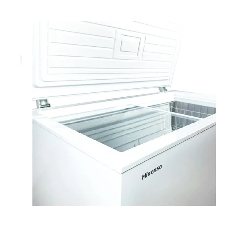 Congelador Hisense de 9 pies cúbicos incluye puertas de cristal interior FC88D6CWX1