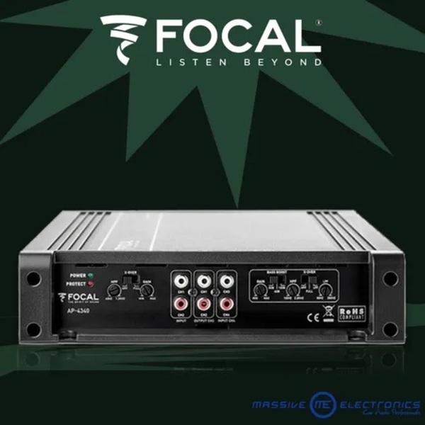 Amplificador Focal Auditor Ap-4340 4 Canales Clase Ab