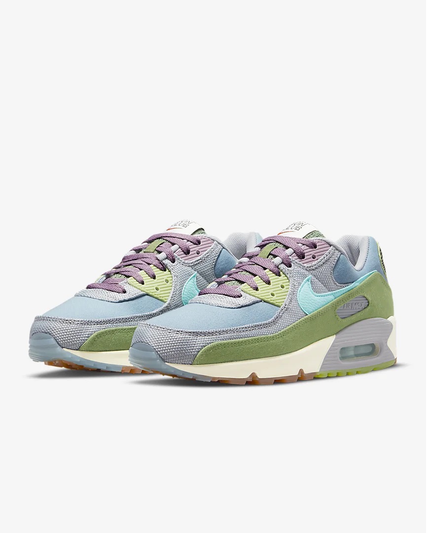 Tenis Nike Air Max 90 SE Worn Blue Hombre 