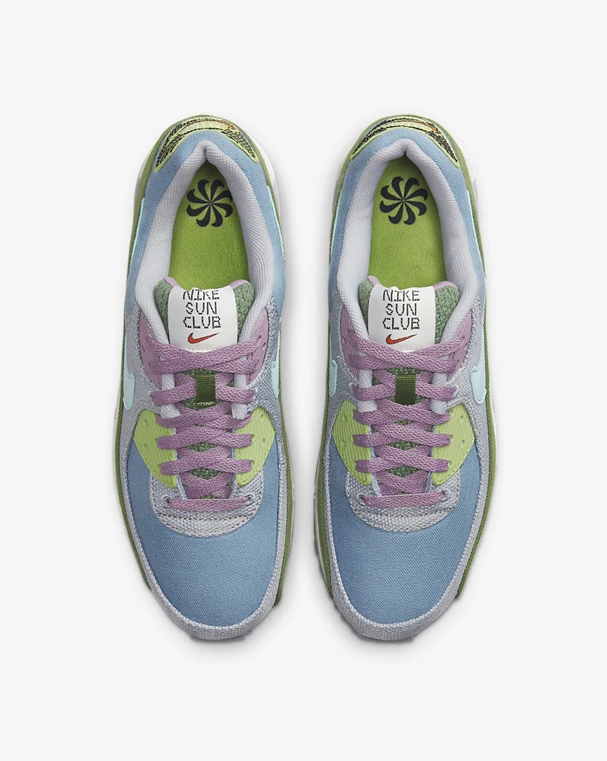 Tenis Nike Air Max 90 SE Worn Blue Hombre 