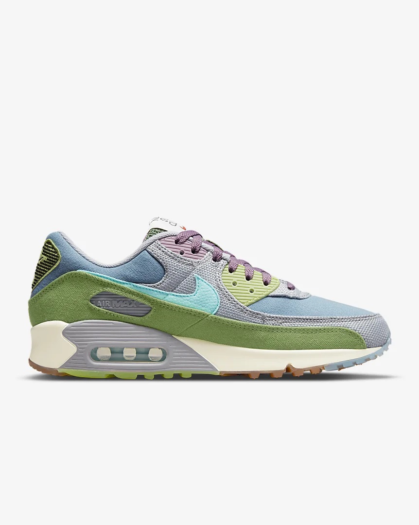 Tenis Nike Air Max 90 SE Worn Blue Hombre 