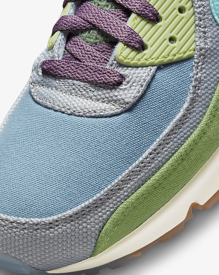 Tenis Nike Air Max 90 SE Worn Blue Hombre 