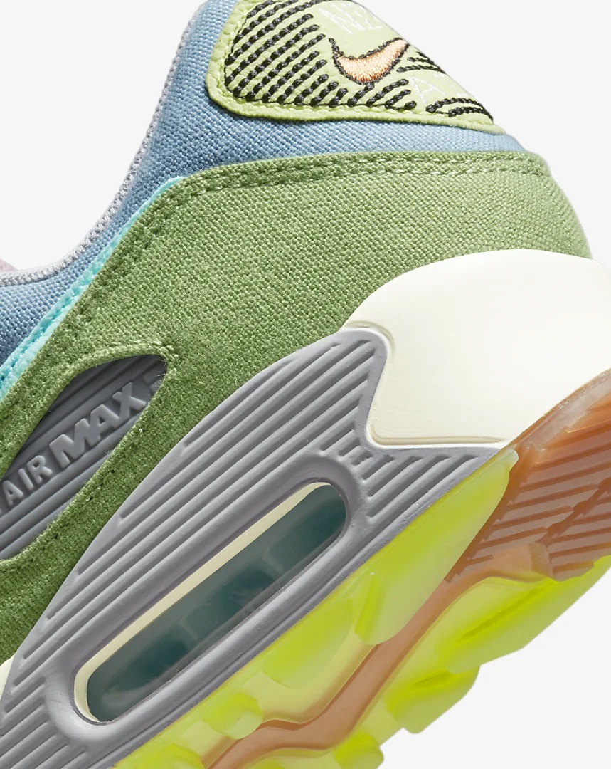 Tenis Nike Air Max 90 SE Worn Blue Hombre 