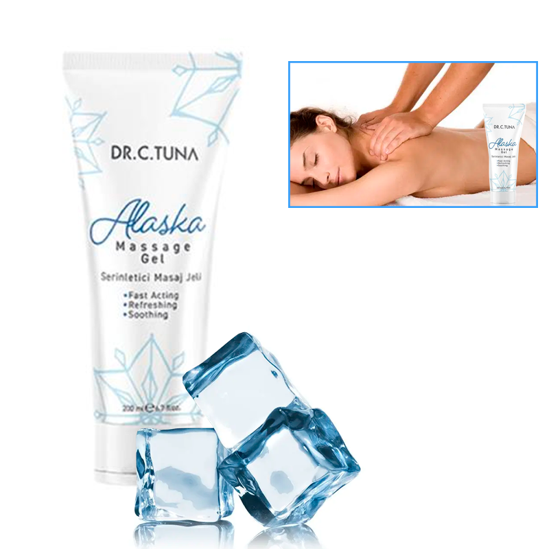 Bálsamo Gel Para Masajes Farmasi Alaska Gel Corporal Efecto Frio Refrescante Y Relajante 
