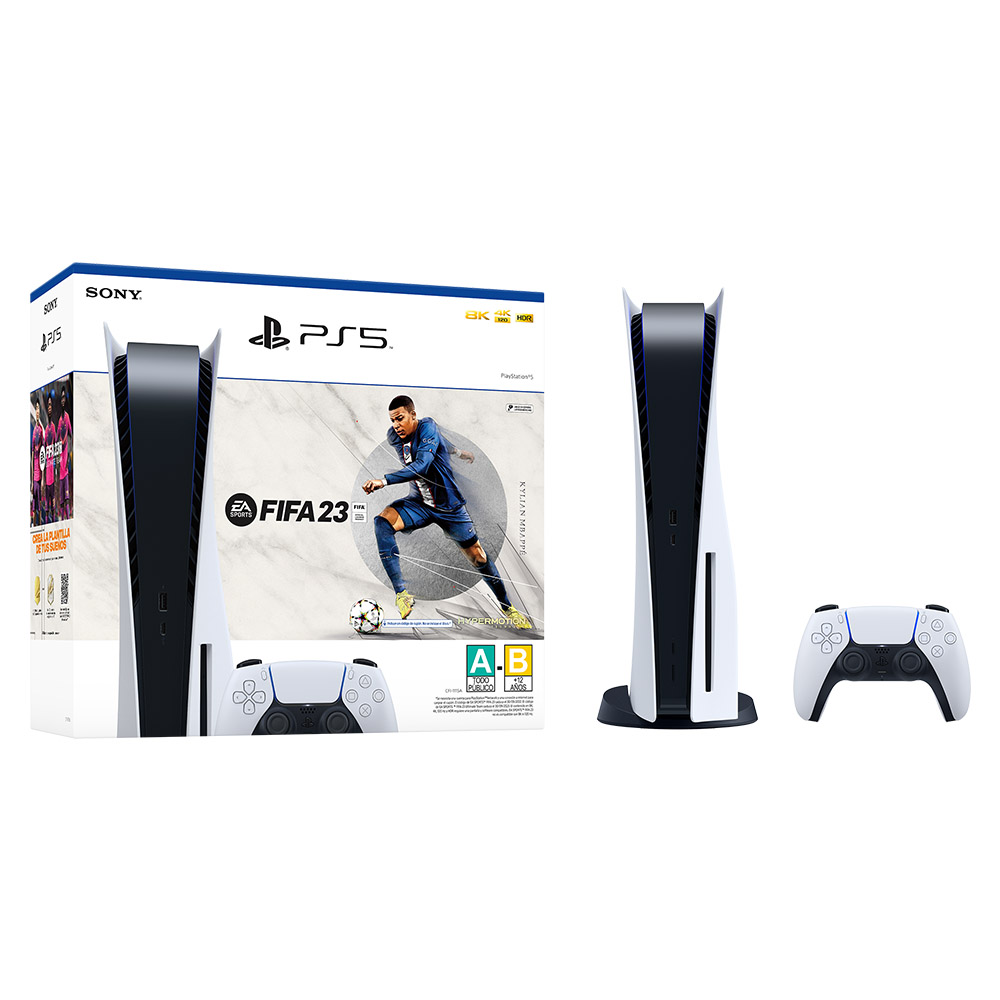 Pack Consola Estándar PlayStation5 + FIFA23