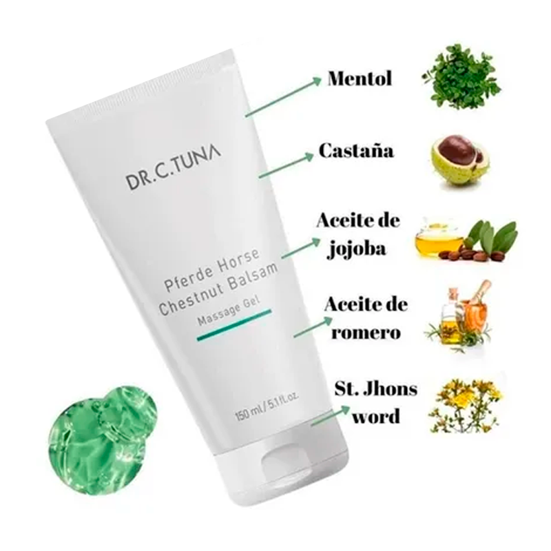 Gel Para Masaje Bálsamo De Castaño De Indias Farmasi Gel Relajante Contra El Dolor Varices Y Artritis