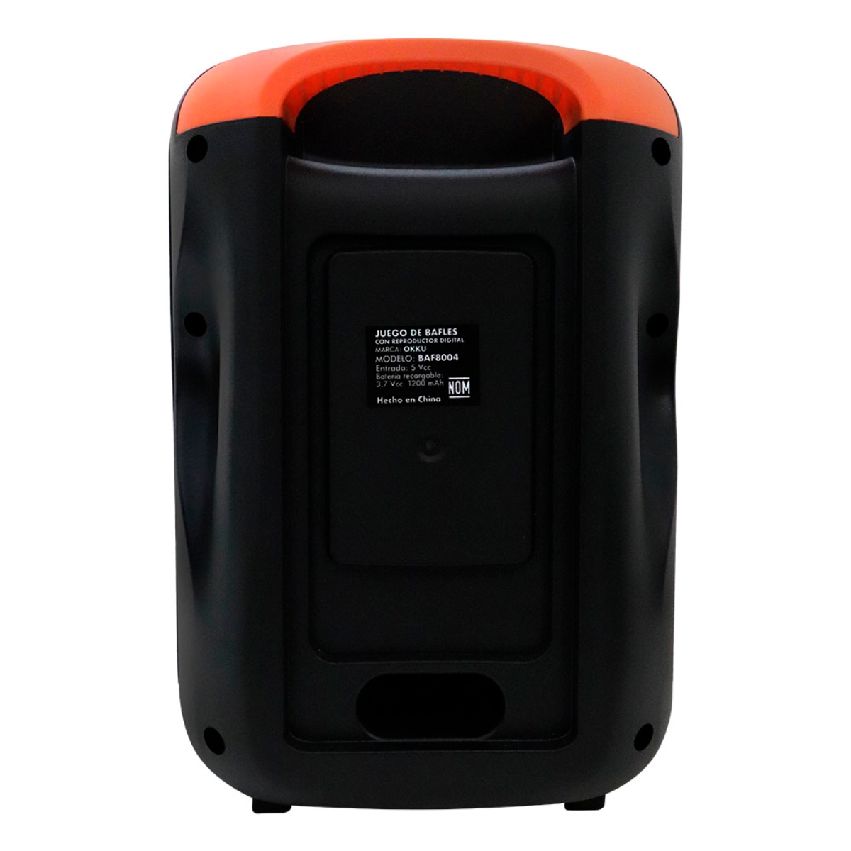 KIT 2 BAFLES FUSSION BAF8004 8" 30 000 W PMPO RECARGABLE ENDY6**
