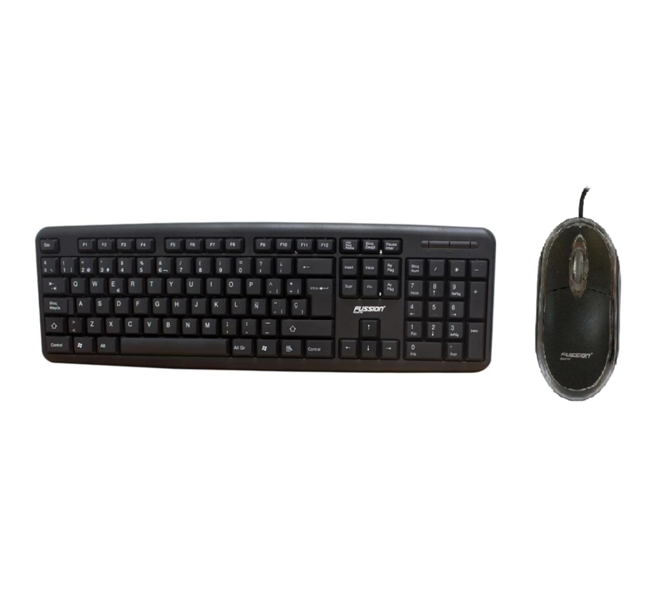 Mitzu® Teclado flexible multimedia alámbrico, azul